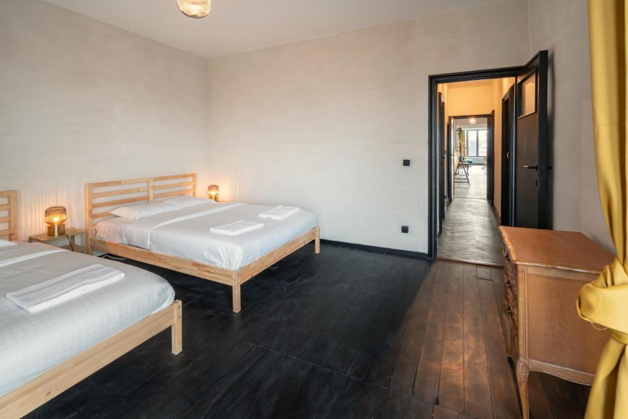 Two-Bedroom Apartments In The Heart Of Antwerpen Exteriör bild