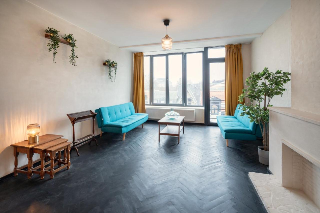 Two-Bedroom Apartments In The Heart Of Antwerpen Exteriör bild