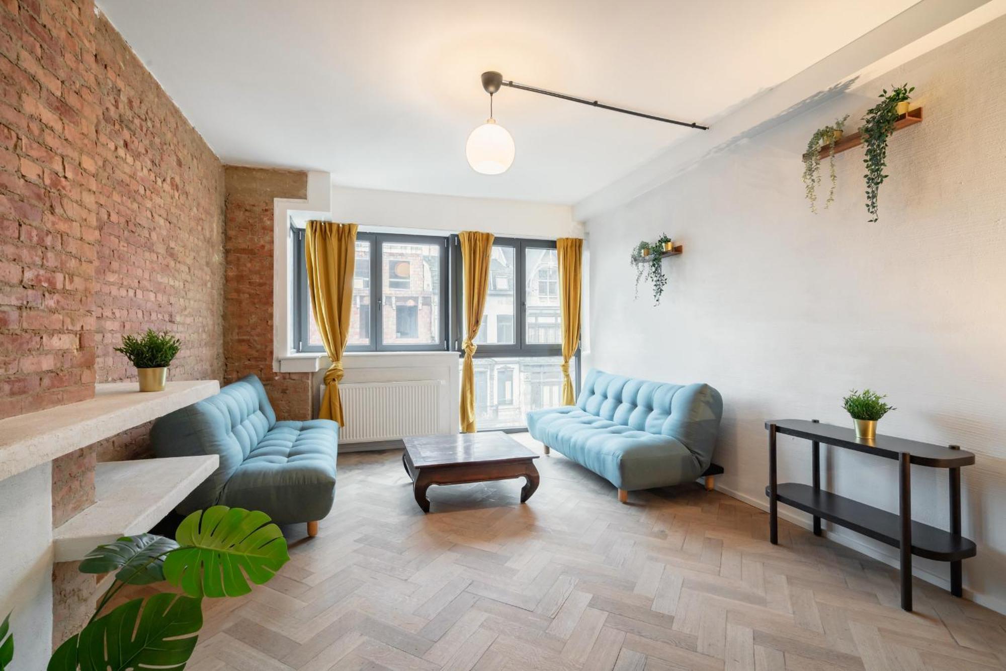 Two-Bedroom Apartments In The Heart Of Antwerpen Exteriör bild